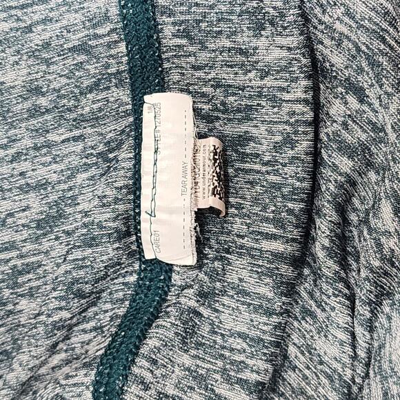 Under Armour 1/4 Zip Top Long Sleeve Heat Gear Heather Gray Loose Fit Medium - Picture 7 of 10